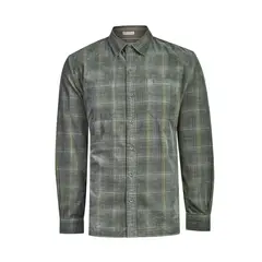 ROCKFORD - Camisa Algodón Hombre Tartancord Verde