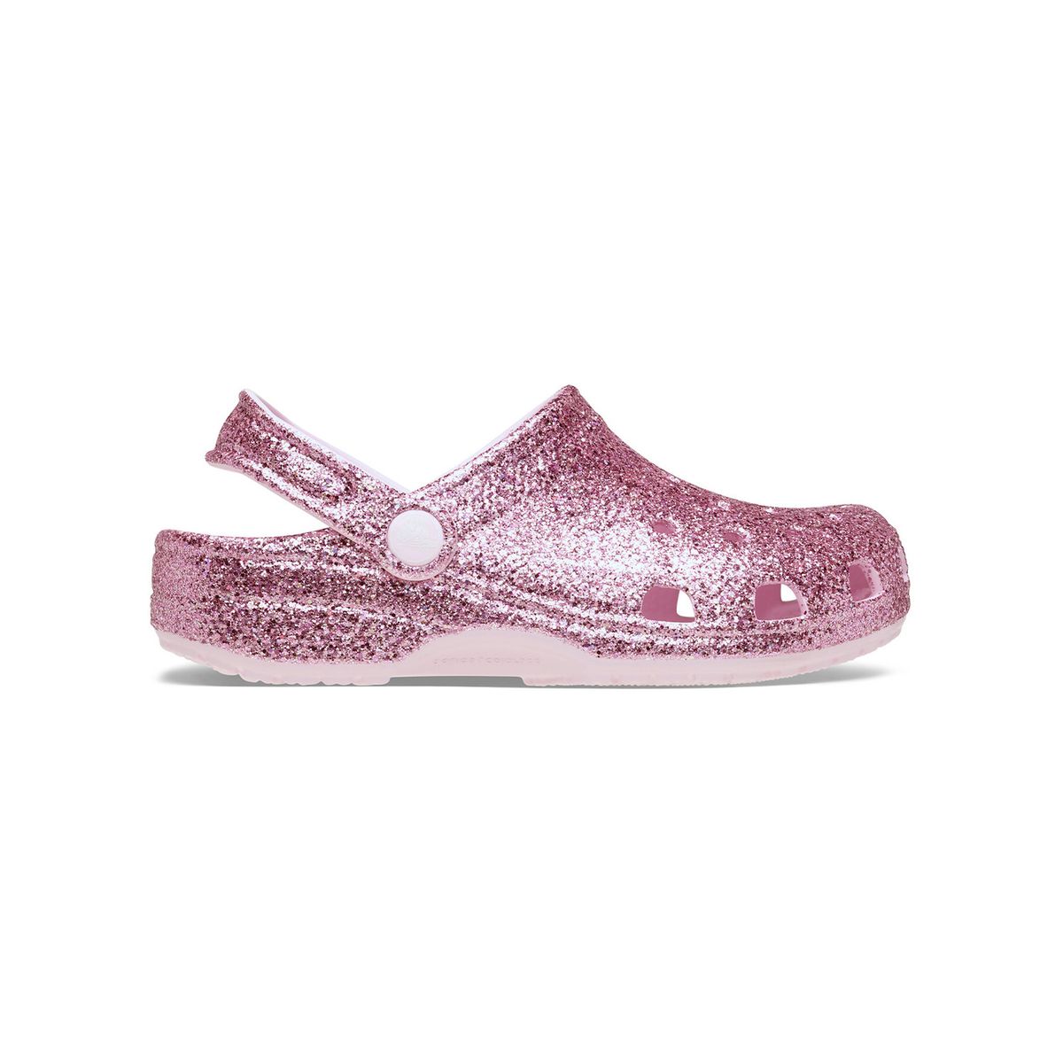 CROCS - Zueco Niños Pequeños Chunky Glitter T Rosado CROCS