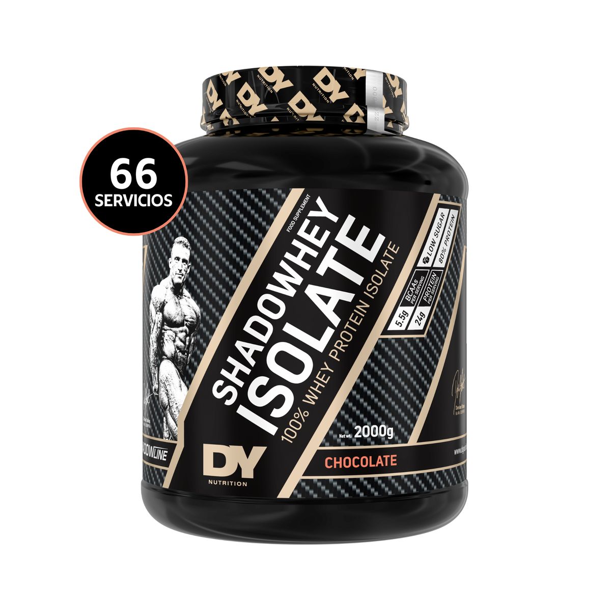 GENERICO - Proteína ShadoWhey Isolate Dorian Yates 66 Servicios