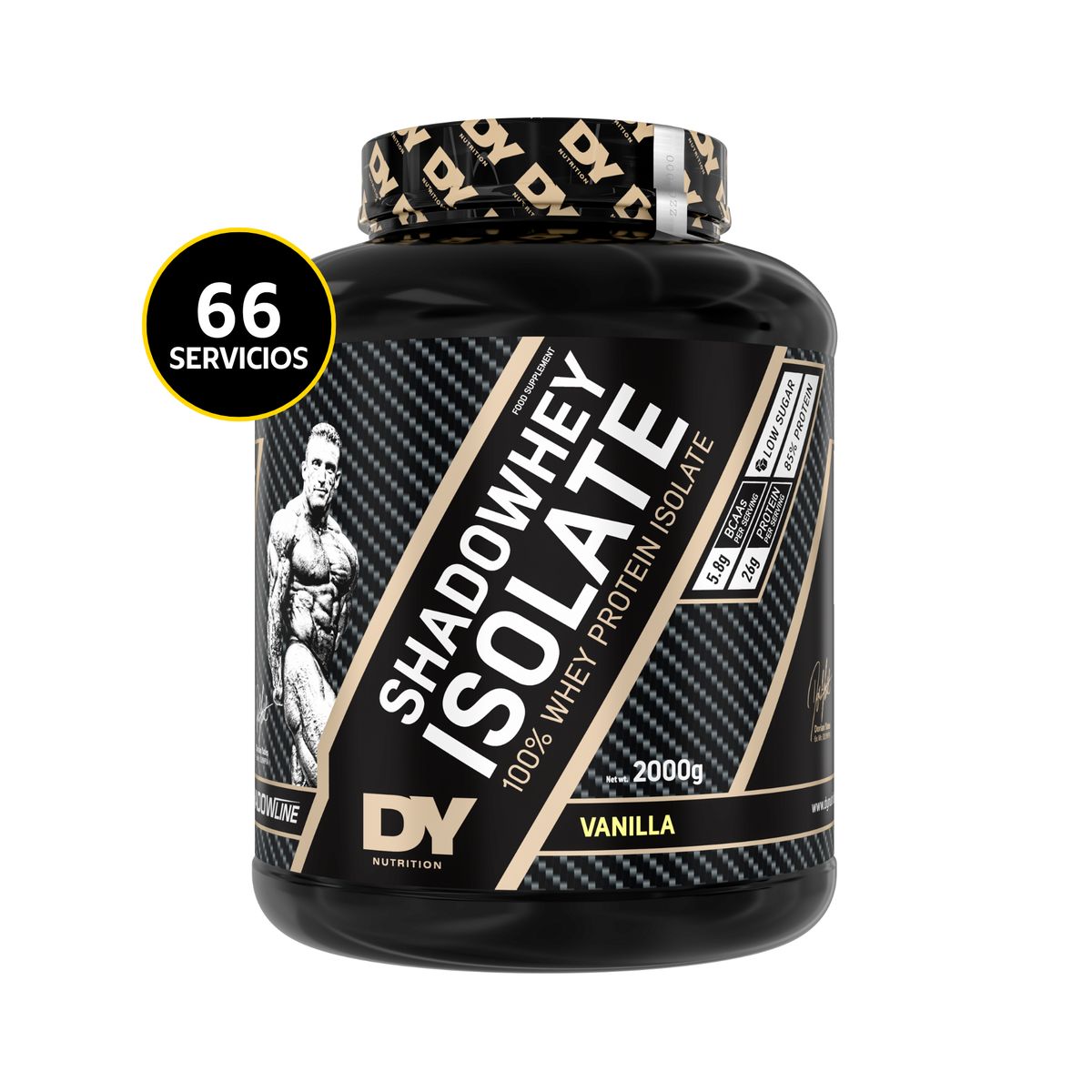 GENERICO - Proteína ShadoWhey Isolate Dorian Yates 66 Servicios
