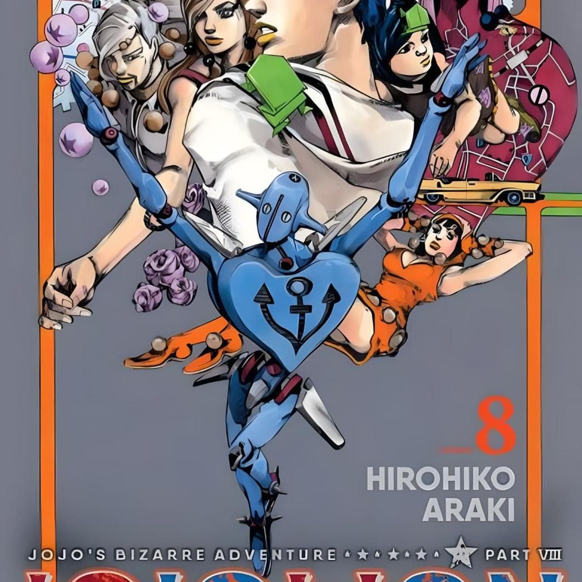 IVREA - Manga Jojo's Bizarre Adventure Parte 8 Jojolion 08 Ivrea Argentina