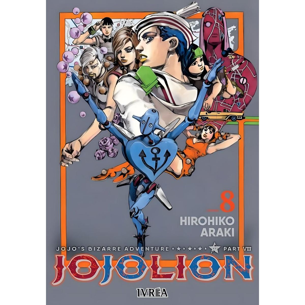 IVREA - Manga Jojo's Bizarre Adventure Parte 8 Jojolion 08 Ivrea Argentina