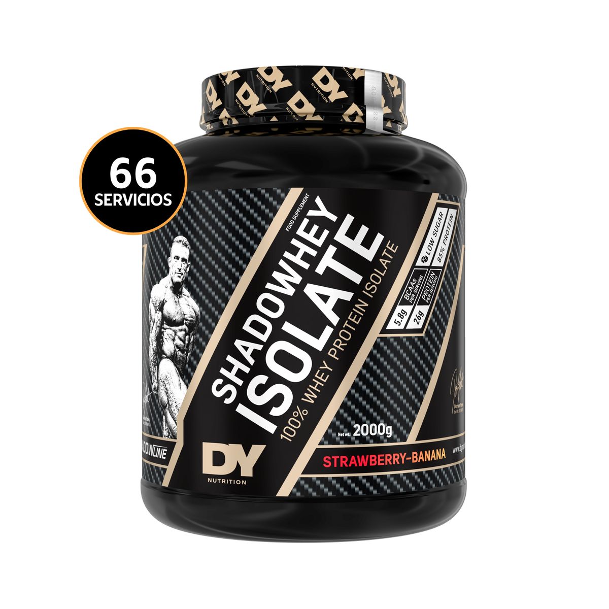 GENERICO - Proteína ShadoWhey Isolate Dorian Yates 66 Servicios