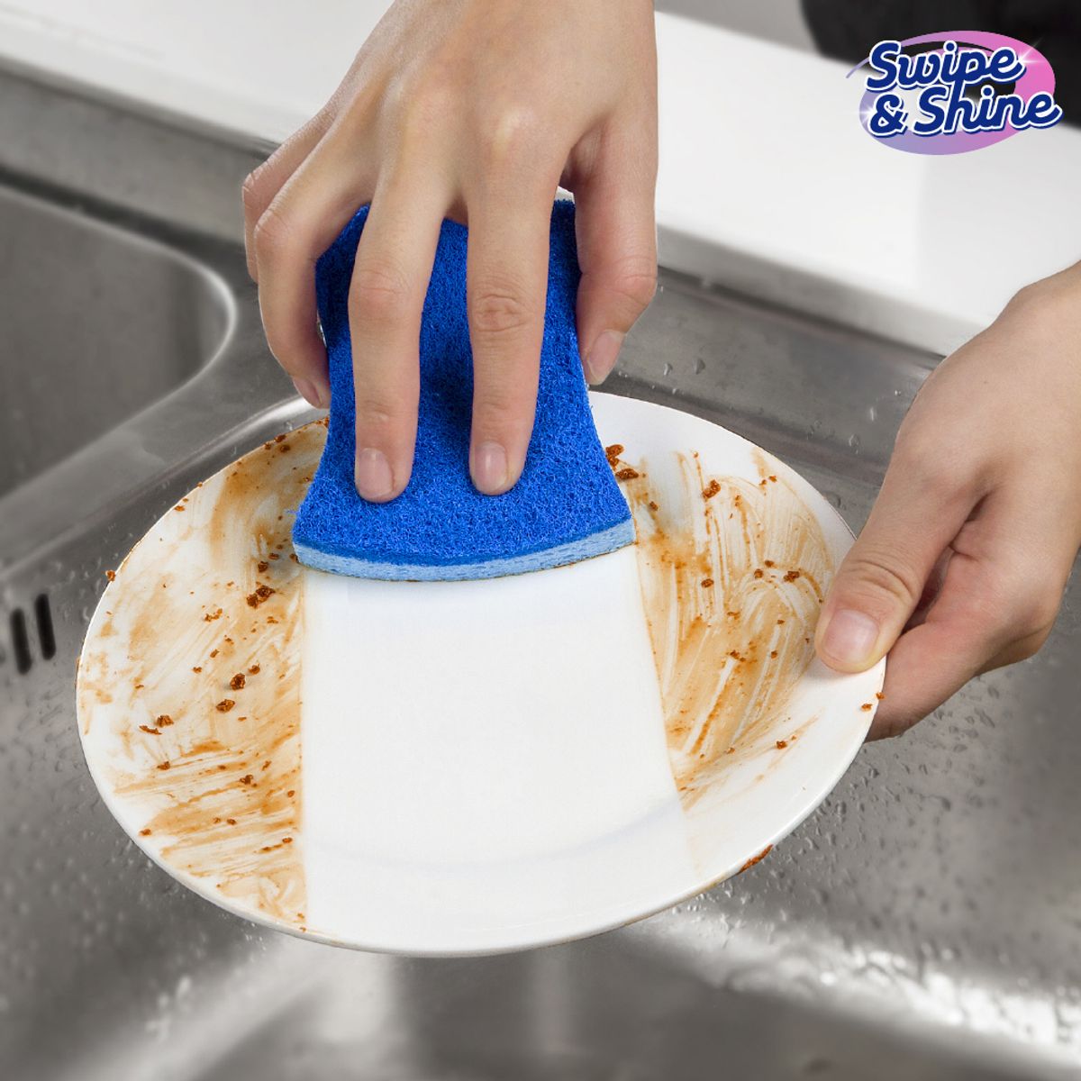 SWIPE AND SHINE - Esponjas Celulosa Multiuso Absorbente Pack 6 Swipe & Shine Kiosclub