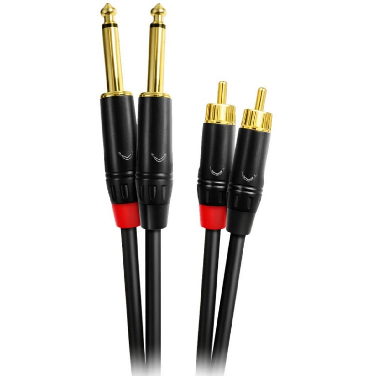 GENERICO - Cable 2 RCA A 2 TS de 3 Metros Nebraska RRJ3