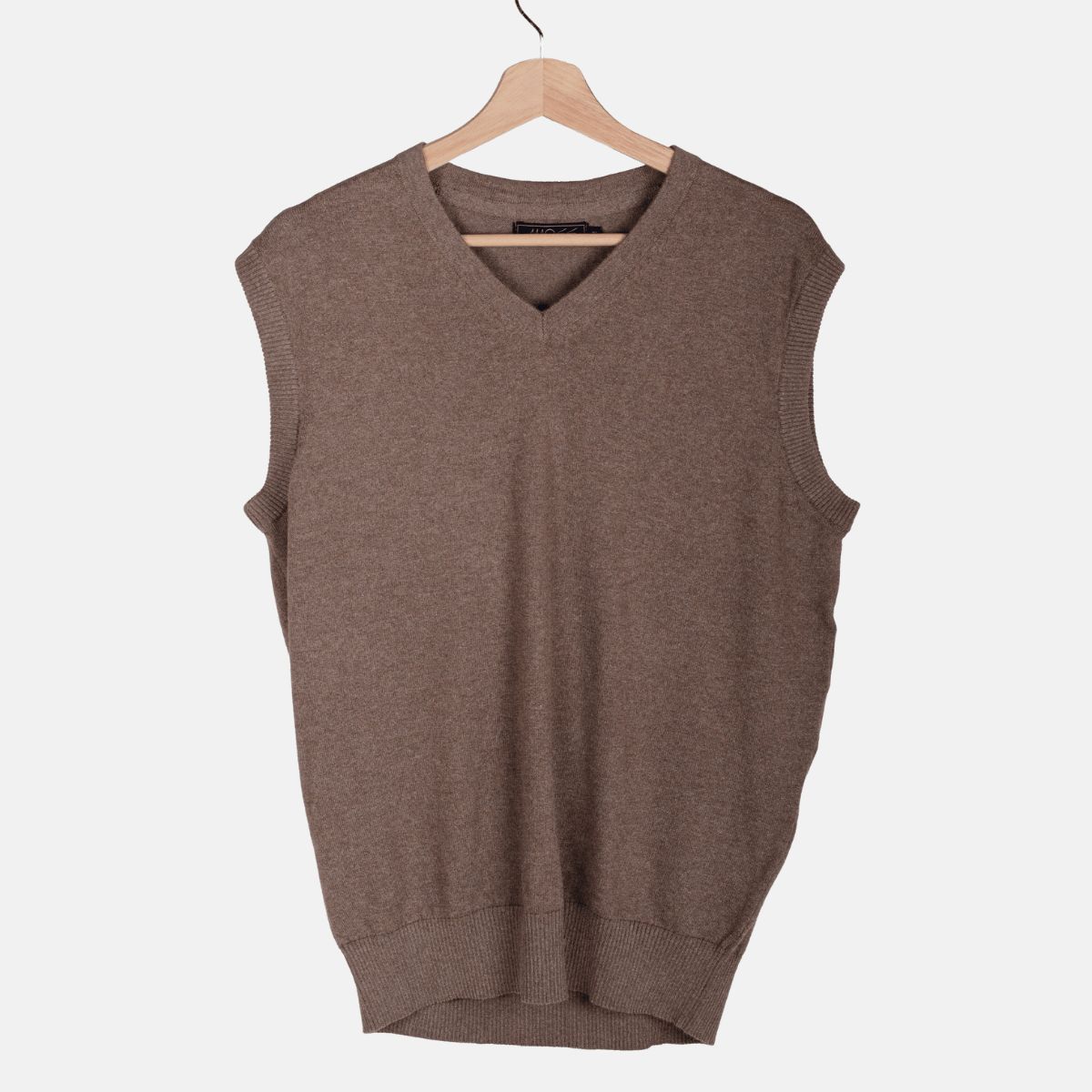 MOSS - Sweater 95% algodón sin mangas