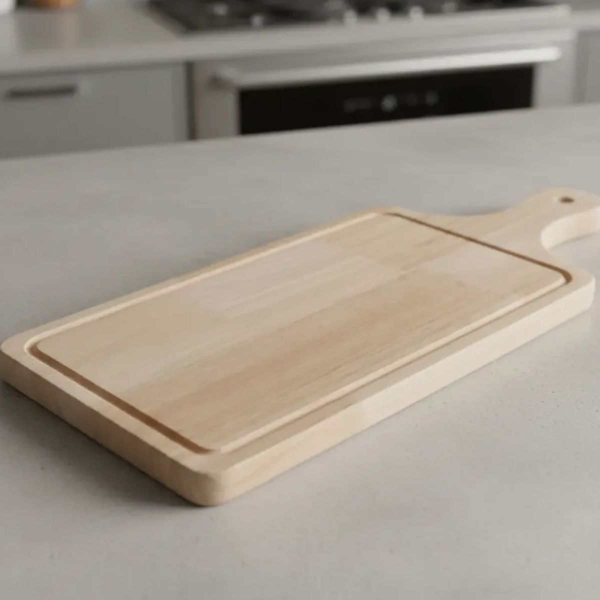 GENERICO - Tabla De Madera Para Picar O Picoteo Rectangular 34x14cm