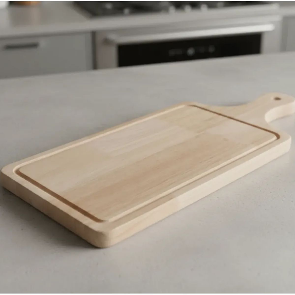 GENERICO - Tabla De Madera Para Picar O Picoteo Rectangular 34x14cm