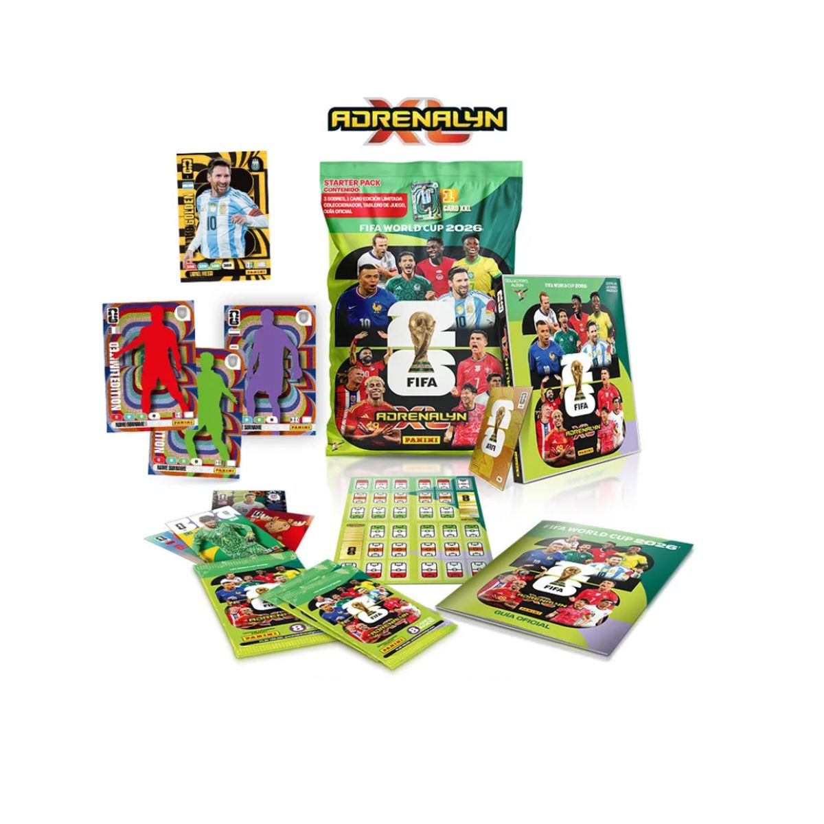 PANINI CHILE - Starter Pack Classic - Fifa World Cup 2026 Adrenalyn XL