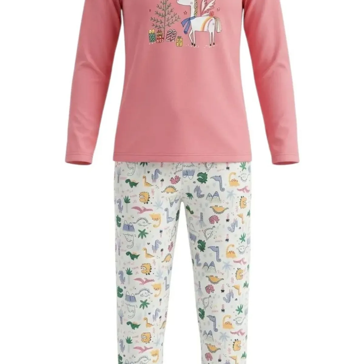 LOOK SHOP - Pijama Niña Verano. Manga Larga. Diseños. Talla 6 A 14 404
