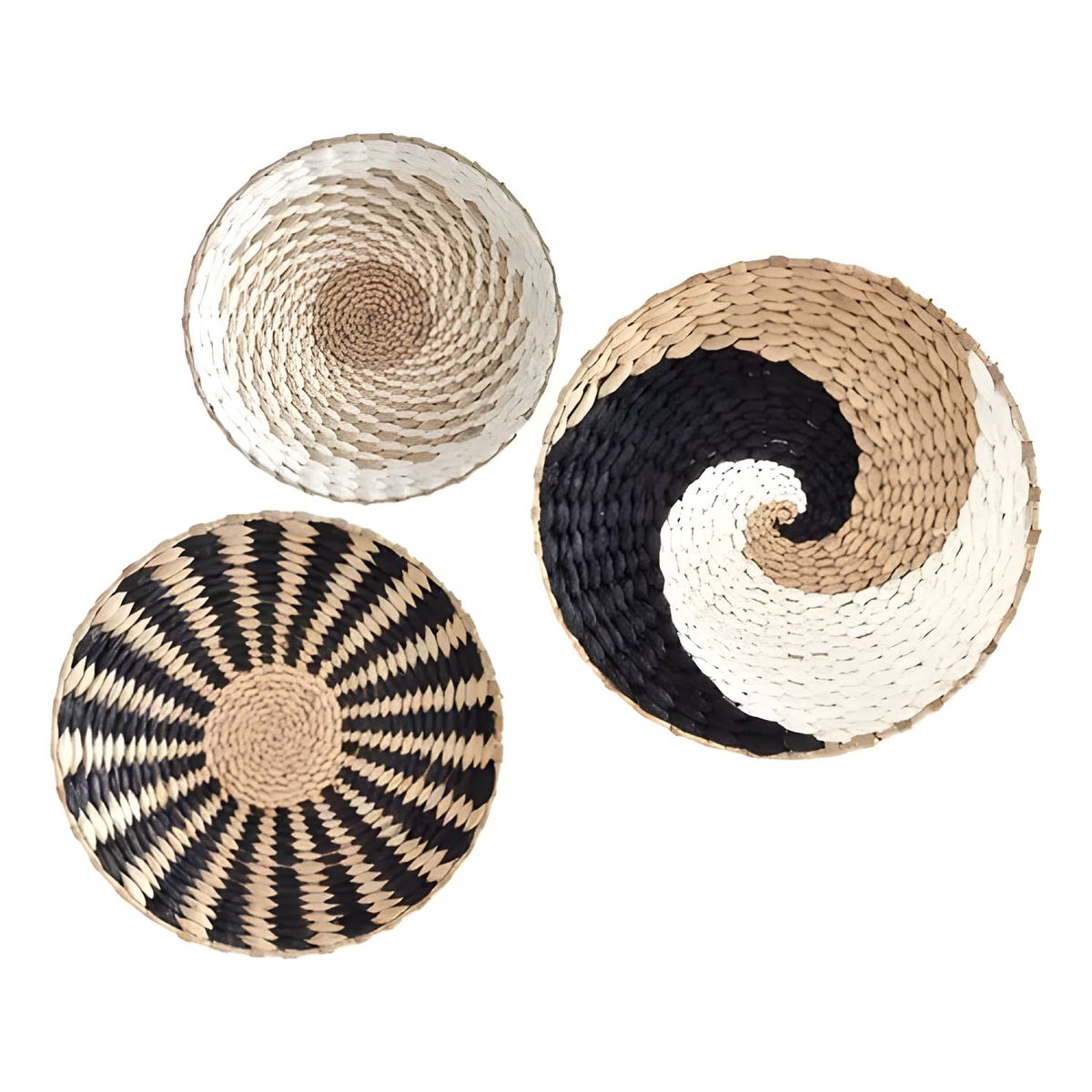 GENERICO - Círculo Decorativo Mimbre Pared