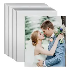 GENERICO - Placas Aluminio Sublimables 20x30 Cm Pack 10