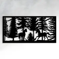 GENERICO - Cuadro Vida Salvaje Caballos