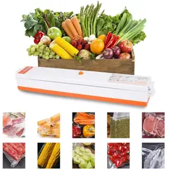 GENERICO - Selladora al Vacio de Alimentos 70w + 10 Bolsas