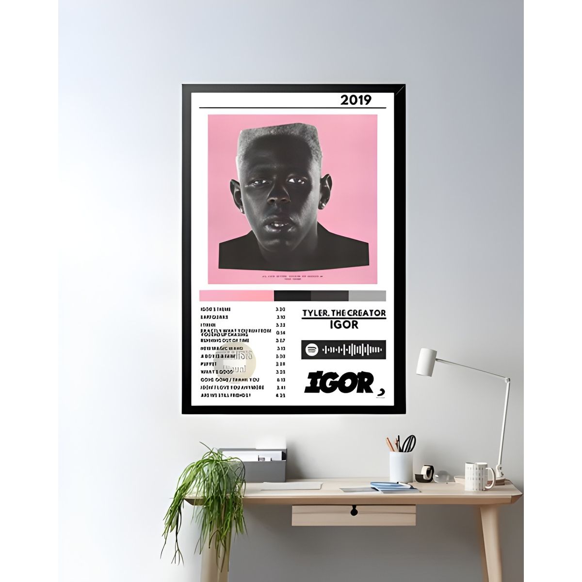 GENERICO - Cuadro Tyler The Creator Igor 24x36 cm