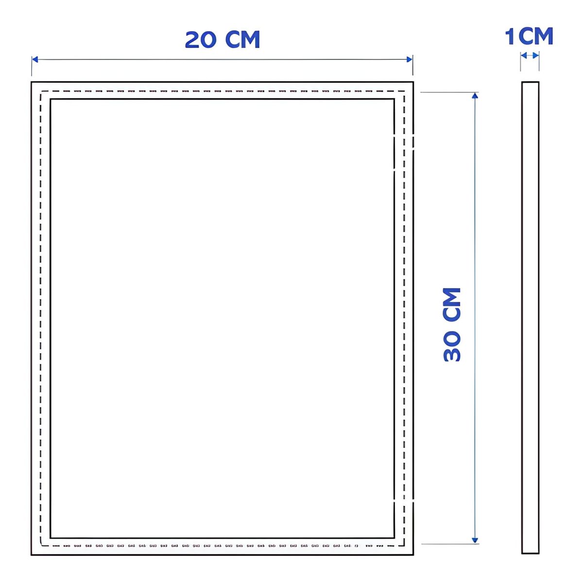 GENERICO - Cuadro póster metro Santiago 20x30 cm