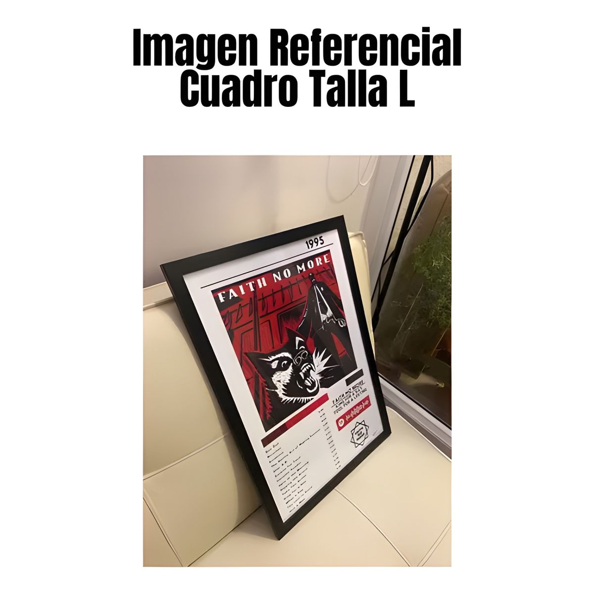 GENERICO - Cuadro Faith No More 38x52 cm