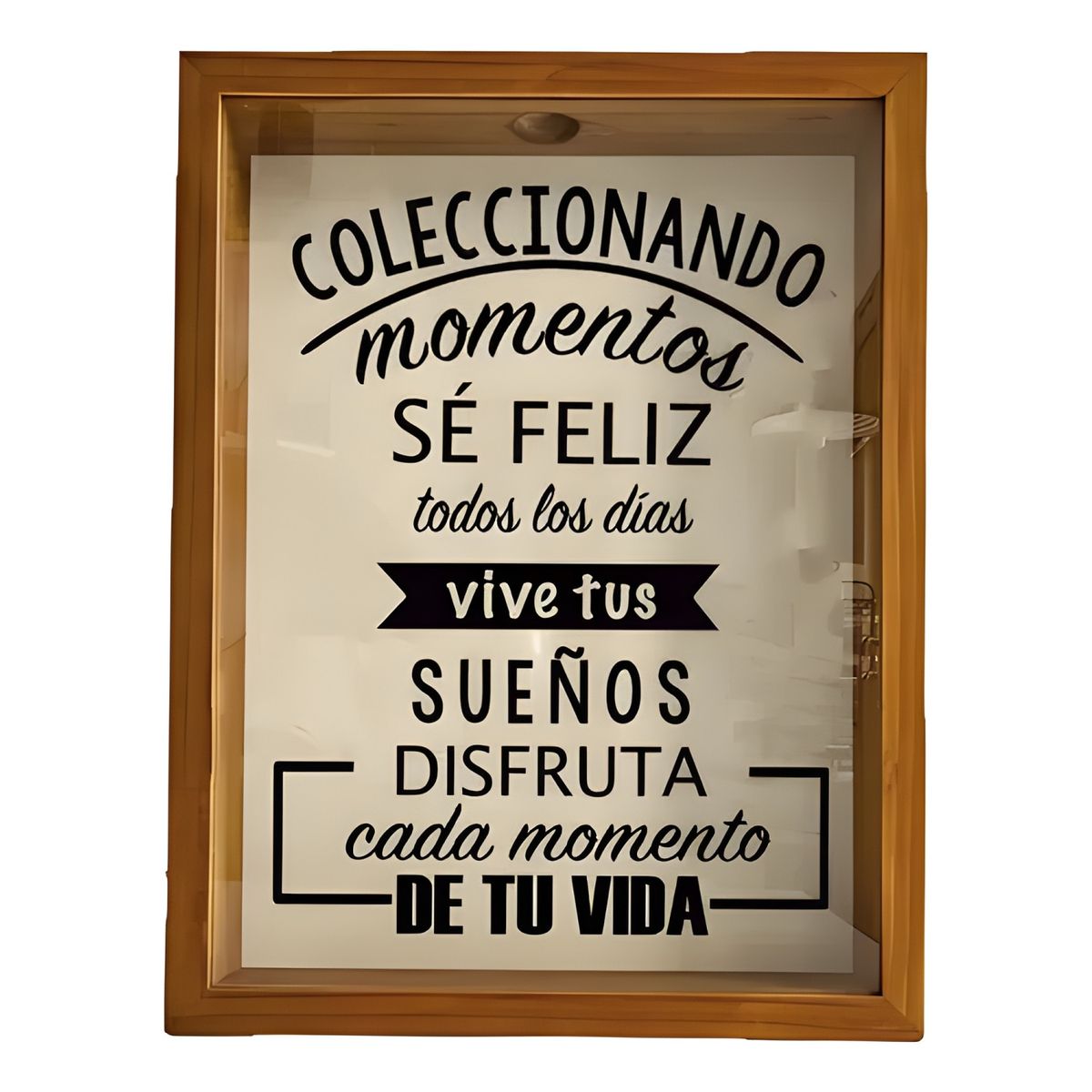 GENERICO - Caja guarda corchos colección momentos 40x30 cm