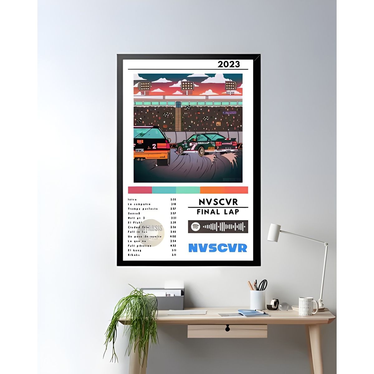 GENERICO - Cuadro Nvscvr Final Lap 38x52 cm