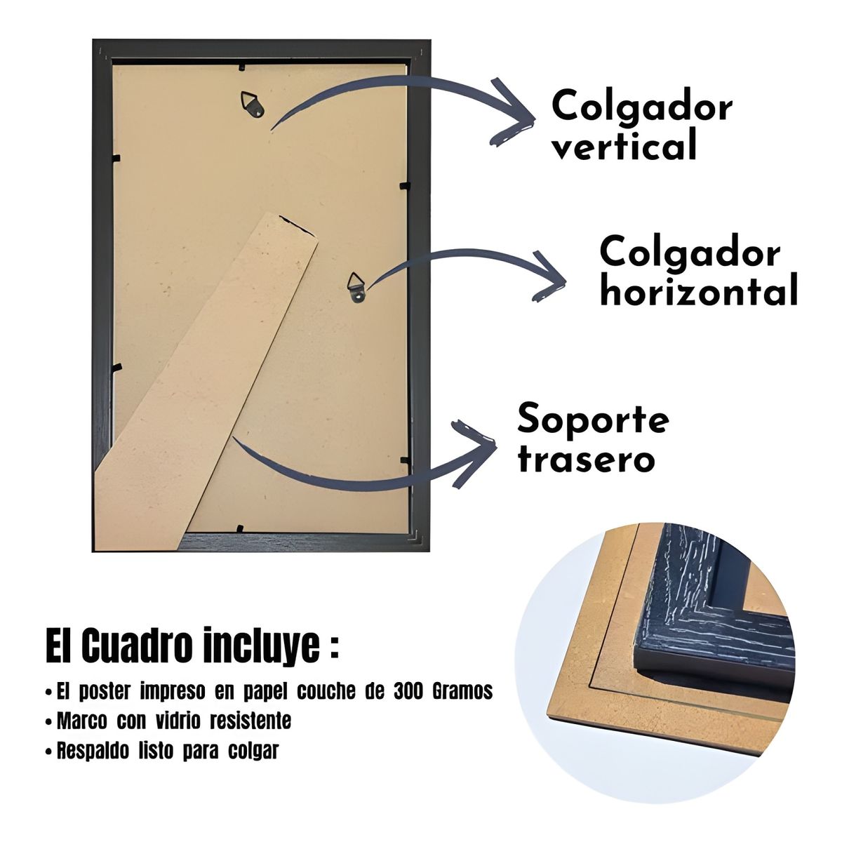 GENERICO - Cuadro Mitski Be the Cowboy 24x36 cm