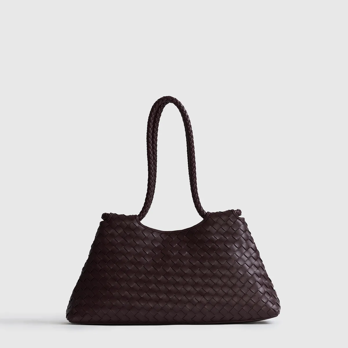 LOUNGE - Cartera De Hombro Tejida Alargada Woman LOUNGE