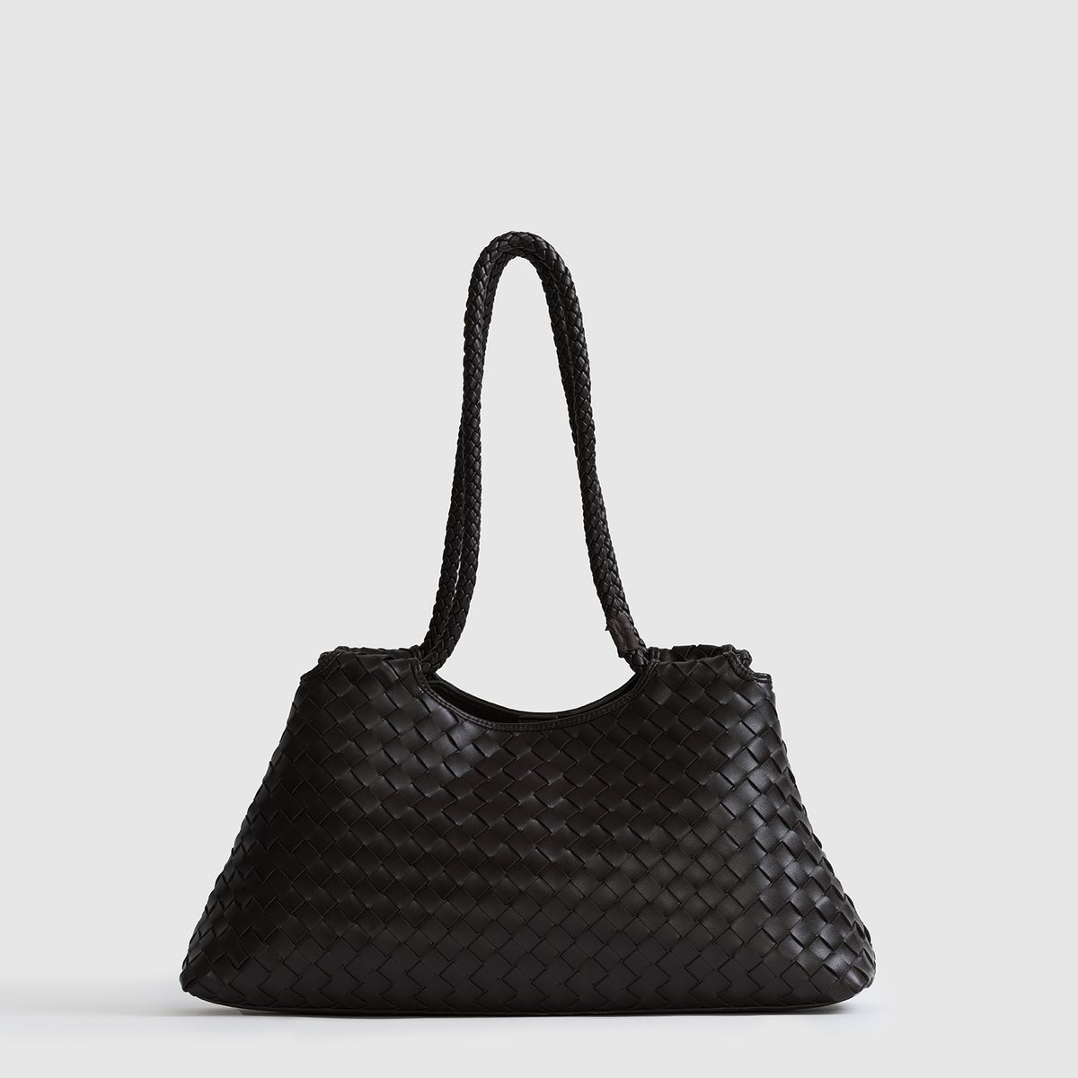 LOUNGE - Cartera De Hombro Tejida Alargada Woman LOUNGE