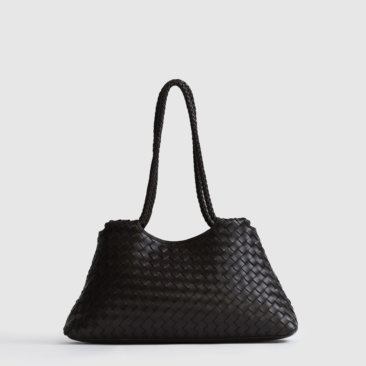 LOUNGE - Cartera De Hombro Tejida Alargada Woman LOUNGE