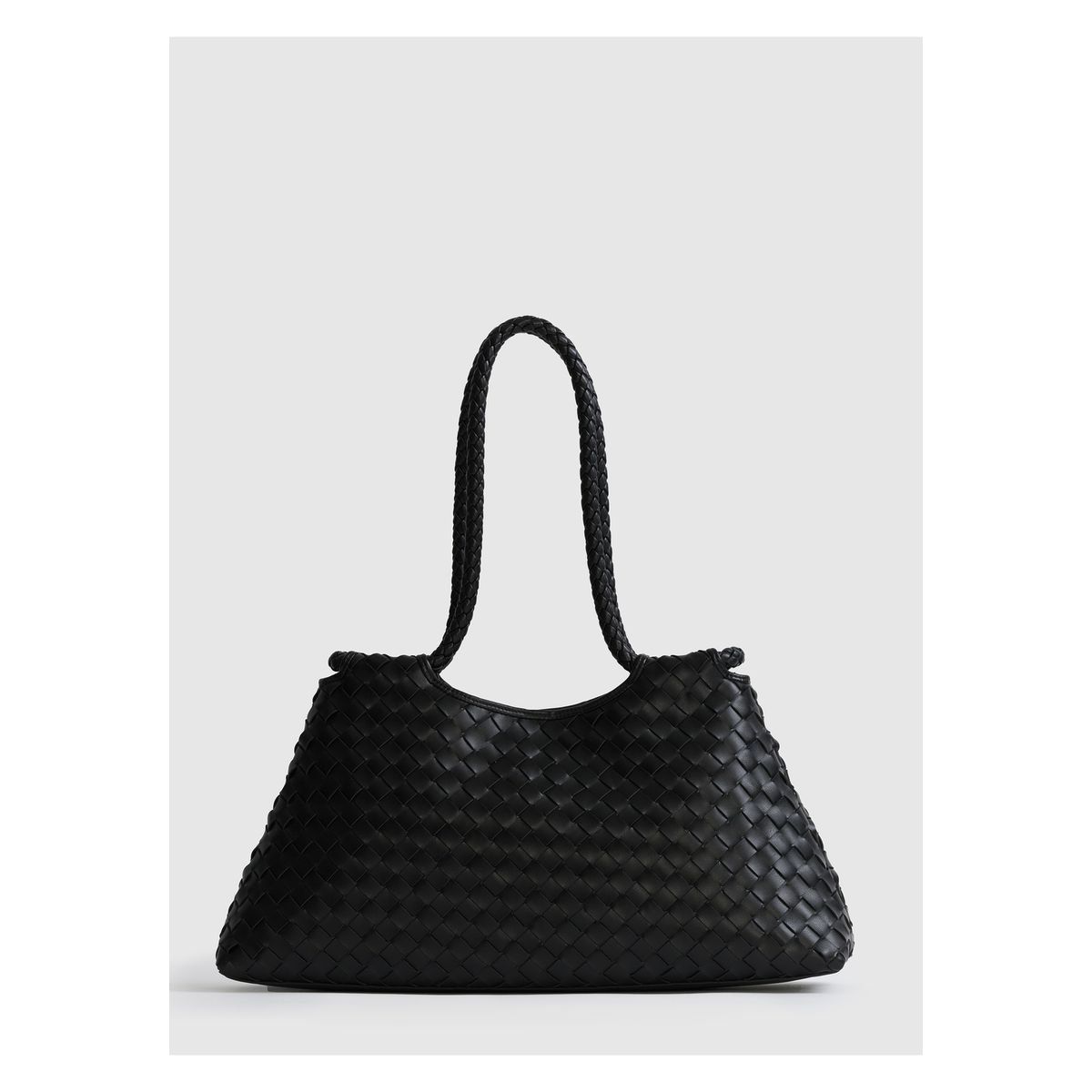 LOUNGE - Cartera De Hombro Tejida Alargada Woman LOUNGE