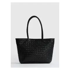 LOUNGE - Cartera De Hombro Tejida Woman