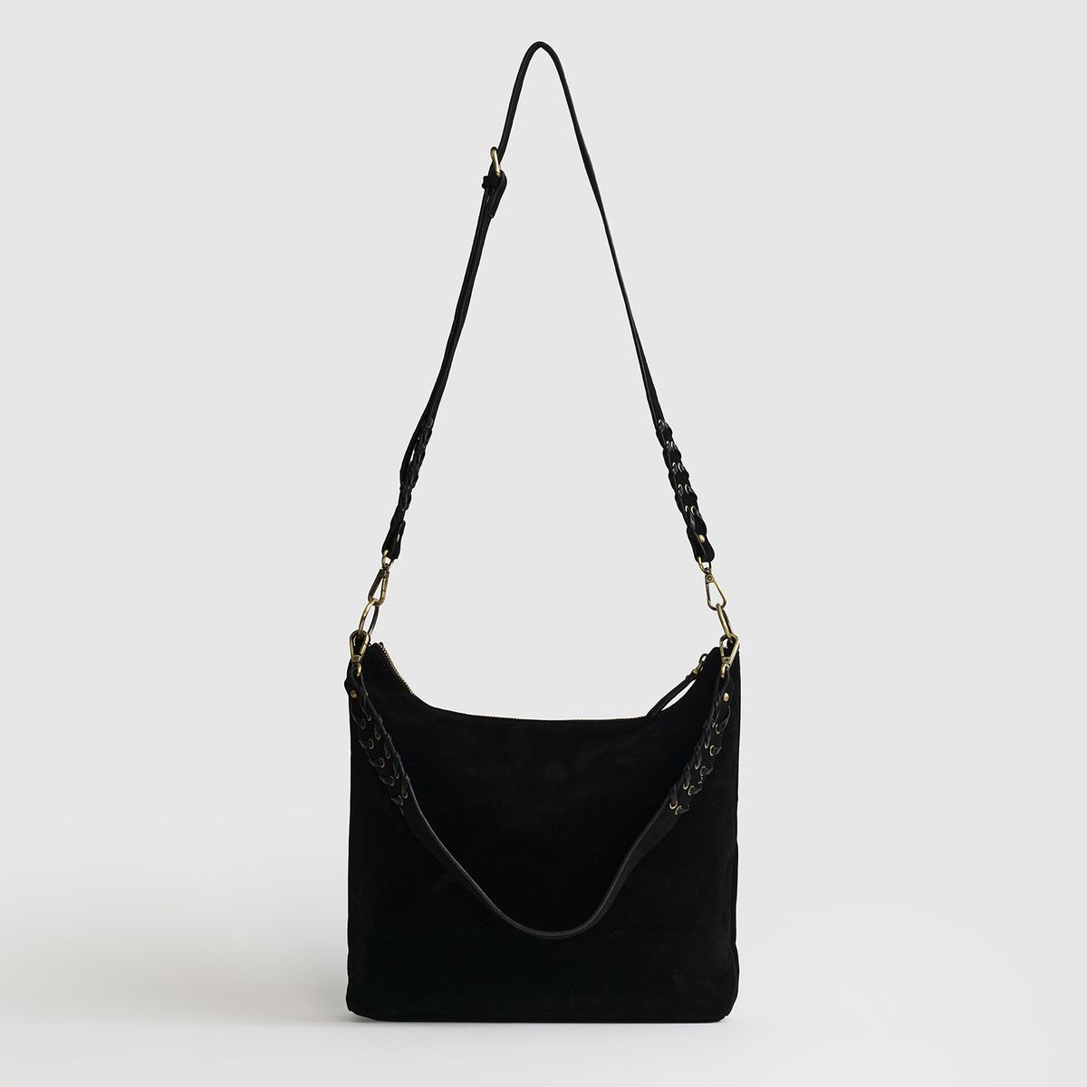 LOUNGE - Cartera Bandolera Fake Suede LOUNGE