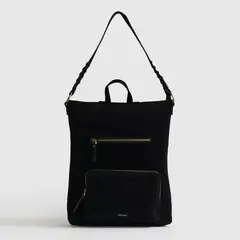 LOUNGE - Cartera Mochila Notebook Fake Suede