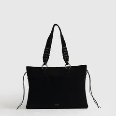 LOUNGE - Bolso Notebook Fake Suede