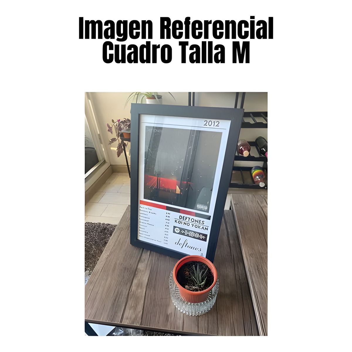 GENERICO - Cuadro Deftones Koi No Yokan 24x36 cm