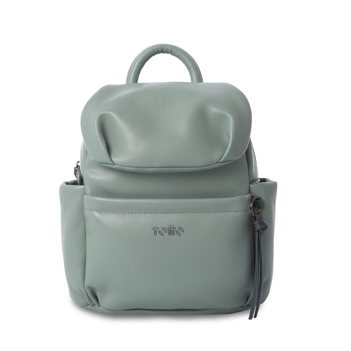 TOTTO - Bolso Pequeño para Mujer Soul tipo Mochila VerdeAzul