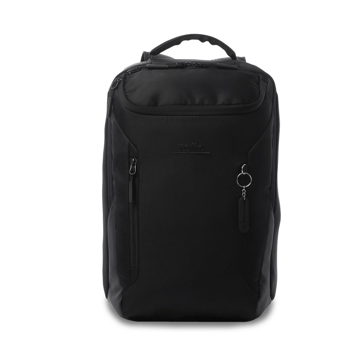 TOTTO - Mochila Ejecutivo Porta Pc 15  Tork Negro Hombre