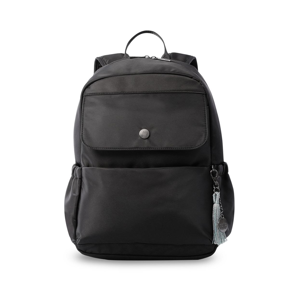 TOTTO - Mochila Universitario Corneana Porta PC 14 Negro Mujer