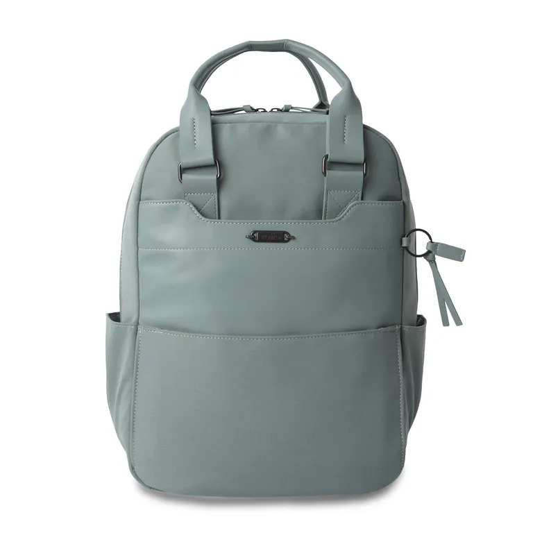 Mochila Ejecutivo Porta Pc 14 Toscana Verde Mujer Verde M