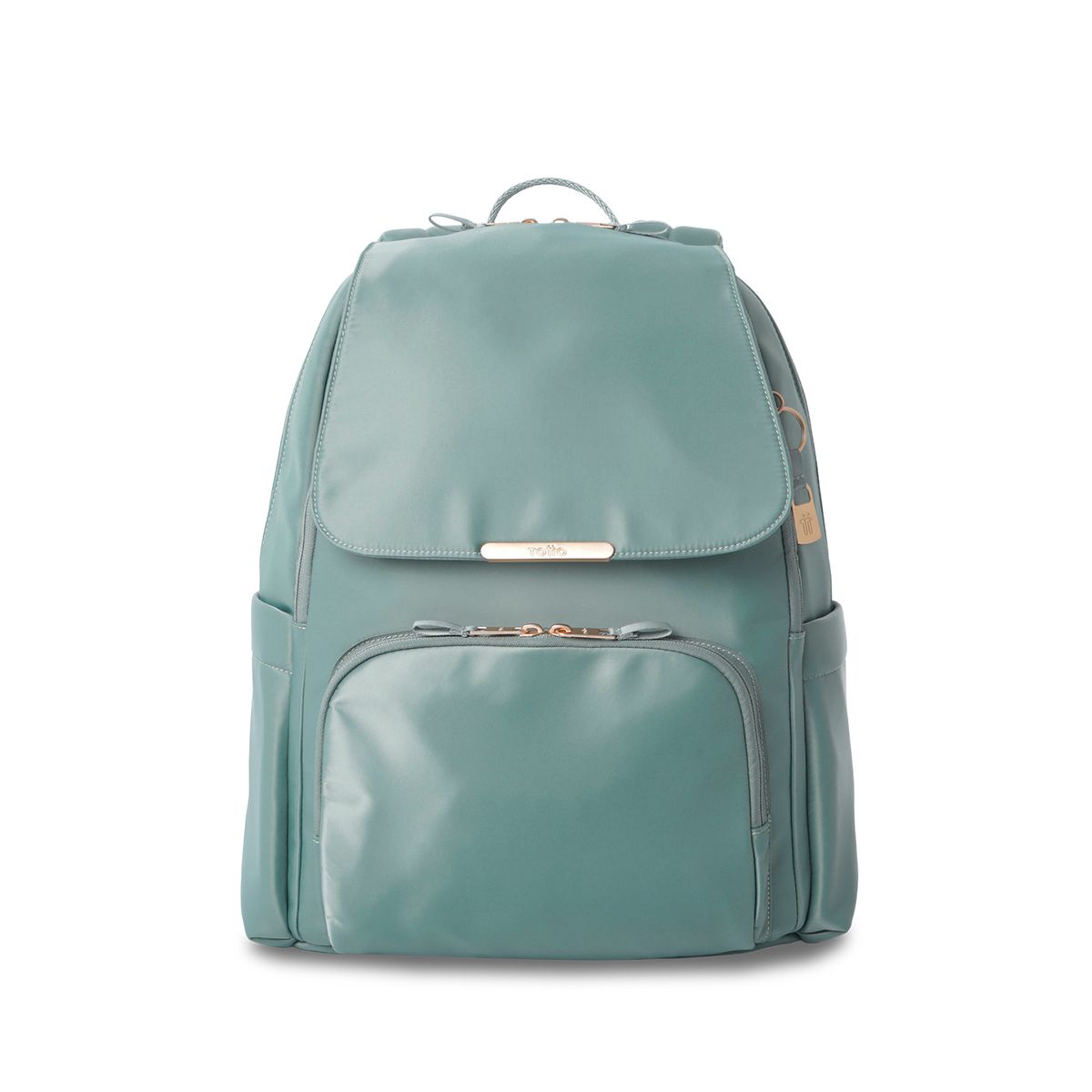TOTTO - Mochila Ejecutivo Porta PC 16 Bel 2.0 Verde Mujer