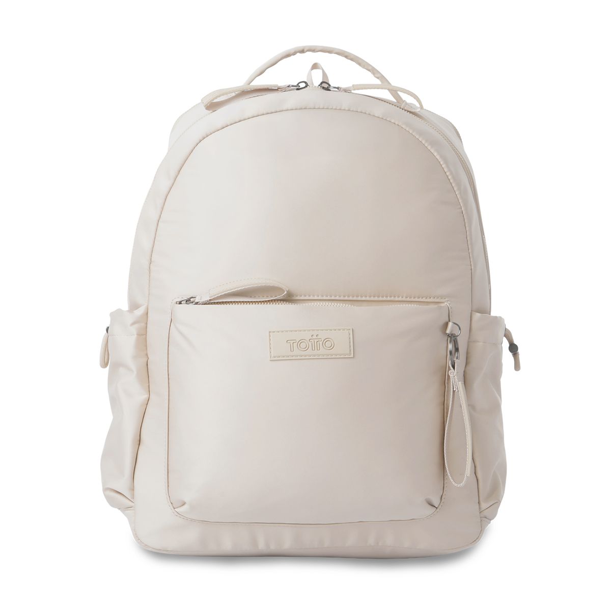 TOTTO - Mochila Universitario Estambul Porta PC 14 Beige Mujer