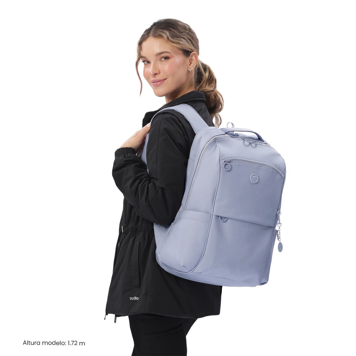 TOTTO - Mochila Ejecutivo Porta PC 16 Laila Morado Mujer