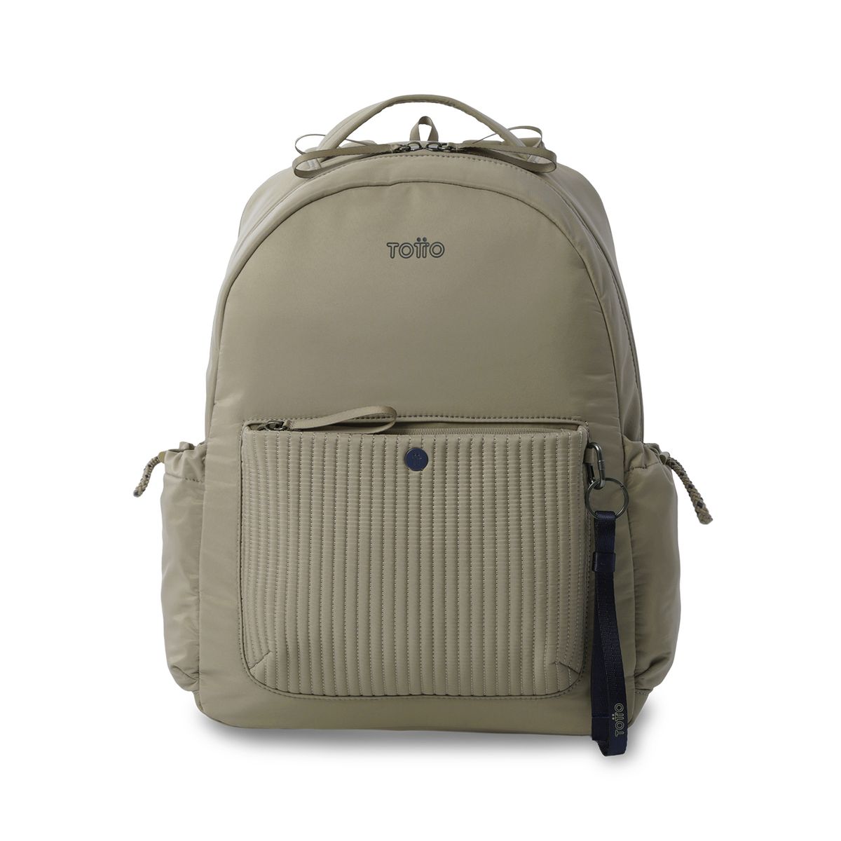 TOTTO - Mochila Universitario Praga Porta PC 14 Café Mujer