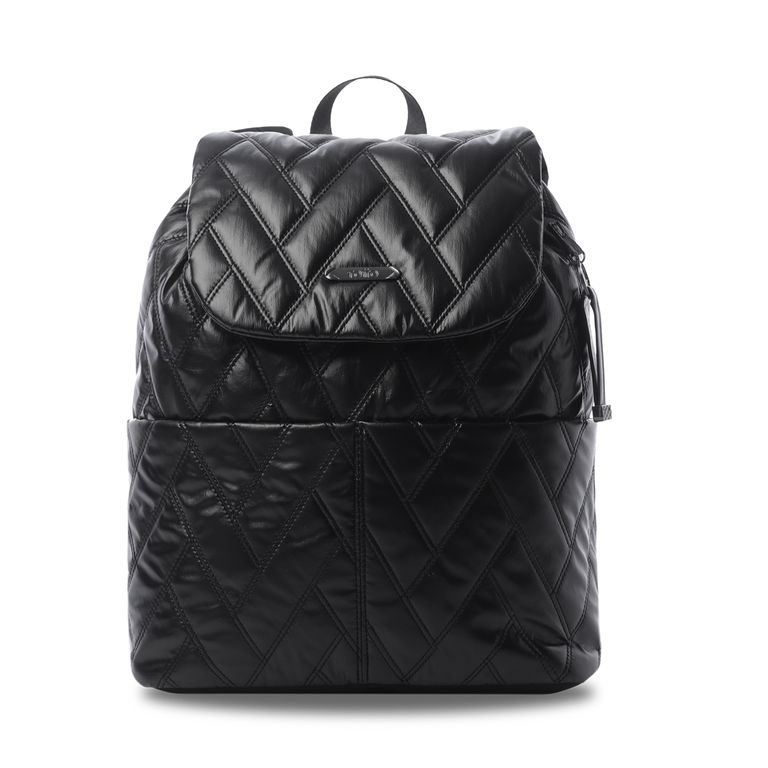 Mochila Universitario Savanha Porta Pc 13 Negro Mujer Negro M