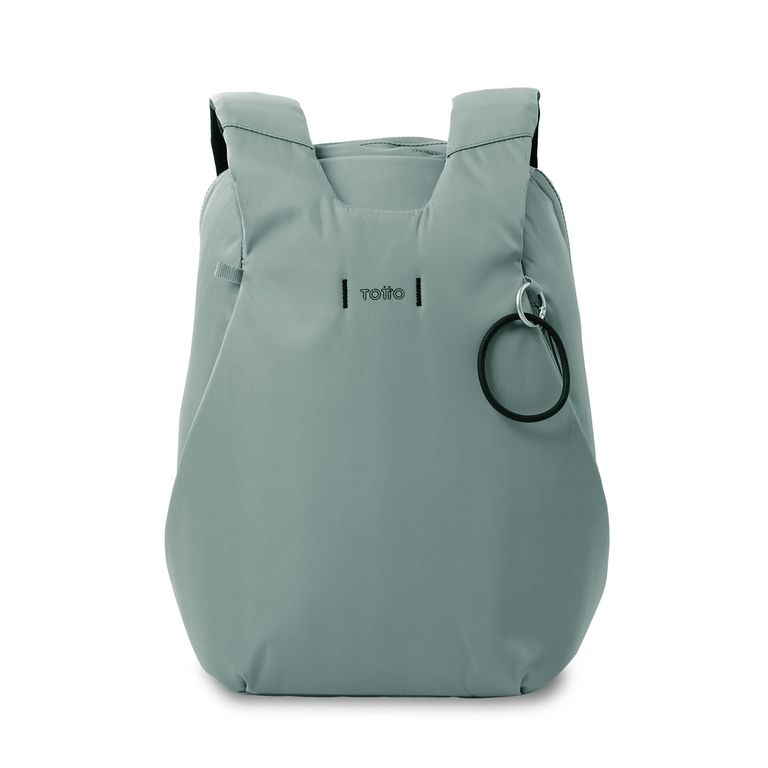 Mochila Ejecutivo Porta Pc 14 Antirrobo Twill Verde Verde M