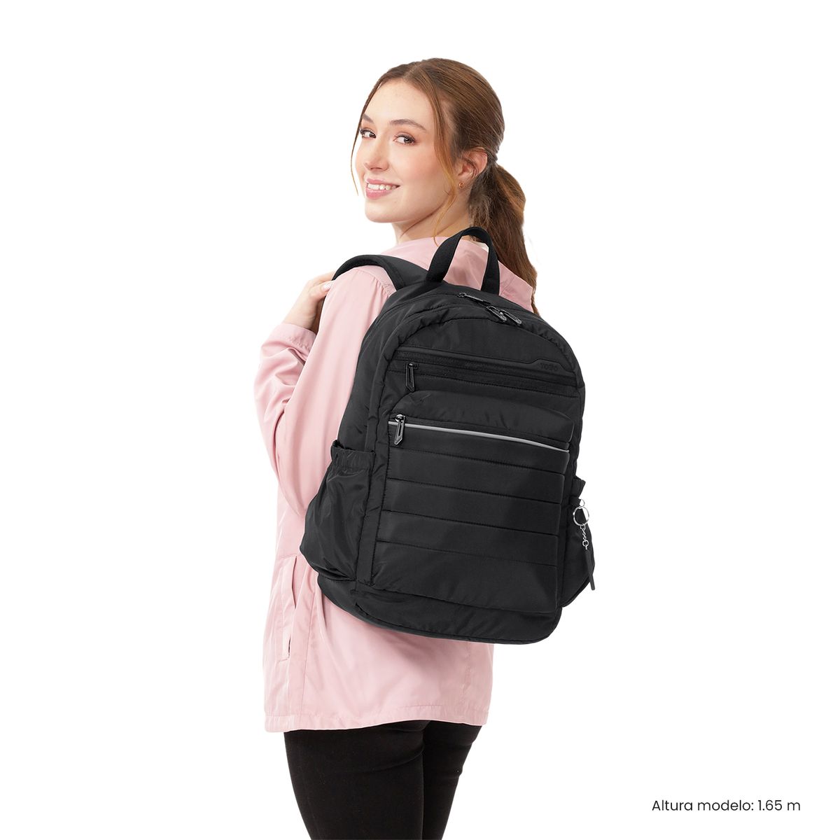 TOTTO - Mochila Universitario Plaine 2.0 Porta PC 14 Negro