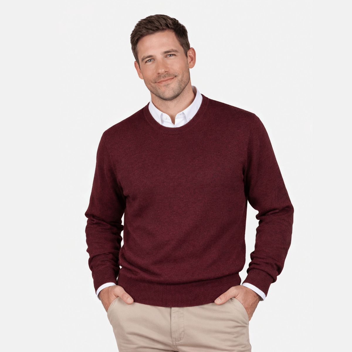 MOSS - Sweater Clásico cuello Redondo