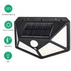 GENERICO - APLIQUE CON LUZ SOLAR Y SENSOR DE MOVIMIENTO