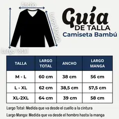 UTILISIMO - Pack 3 Camiseta Polera Bambú Cuello V Manga Larga Con Encaje Colores Surtidos Mujer