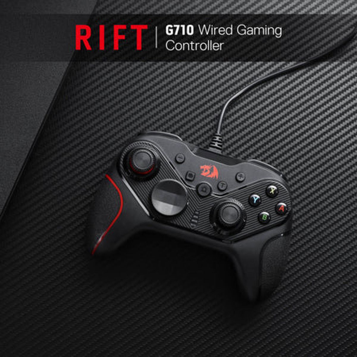 REDRAGON - Joystick - Redragon Rift G710 - Vibración  - Usb