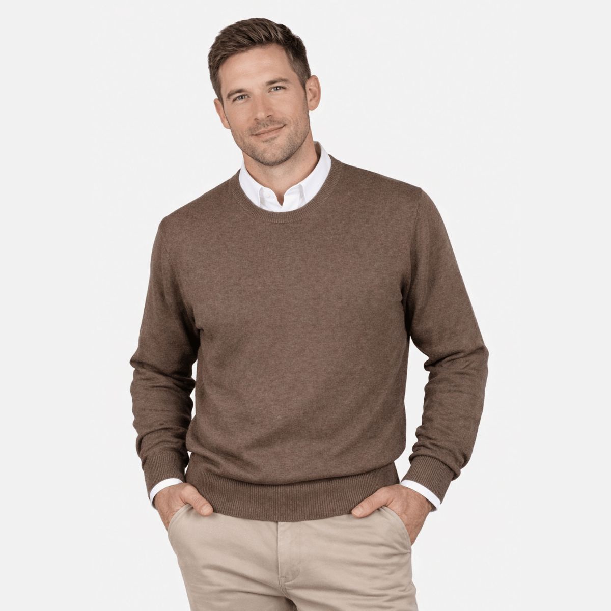 MOSS - Sweater Clásico cuello Redondo