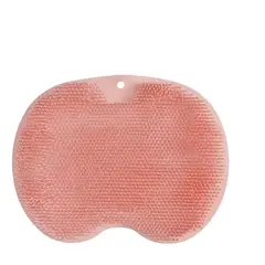 GENERICO - Alfombra de Ducha Masajeador Flexible para Espalda y Pies color Rosa